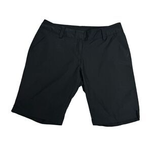 Adidas black climalite Bermuda golf shorts size 10